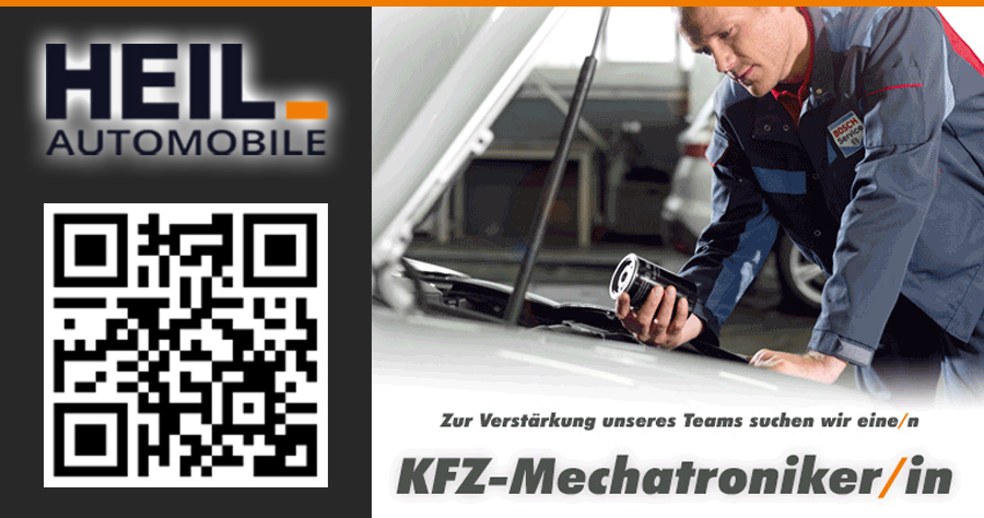 Komm ins Team! Kfz-Mechatroniker/in